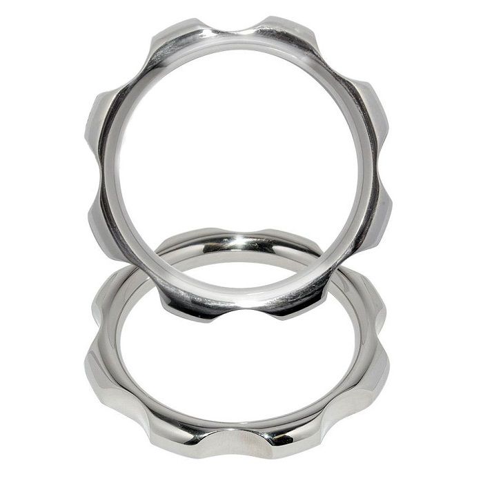 METAL HARD - METAL TORQUE RING FOR PENIS AND TESTICLES 45MM - NOCTURNA DESIRES