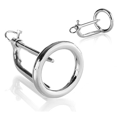 METAL HARD - GLAND RING WITH PLUG - NOCTURNA DESIRES