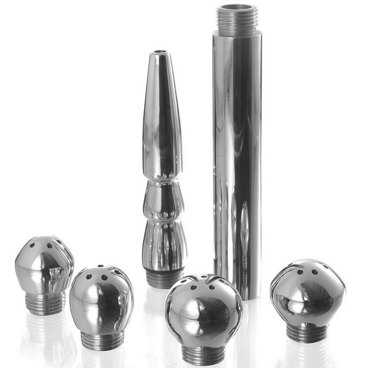 METAL HARD - VAGINAL/ANAL CLEANING SET 5PCS - NOCTURNA DESIRES
