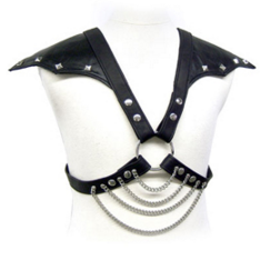 LEATHER BODY - METAL AND SHOULDERS - NOCTURNA DESIRES