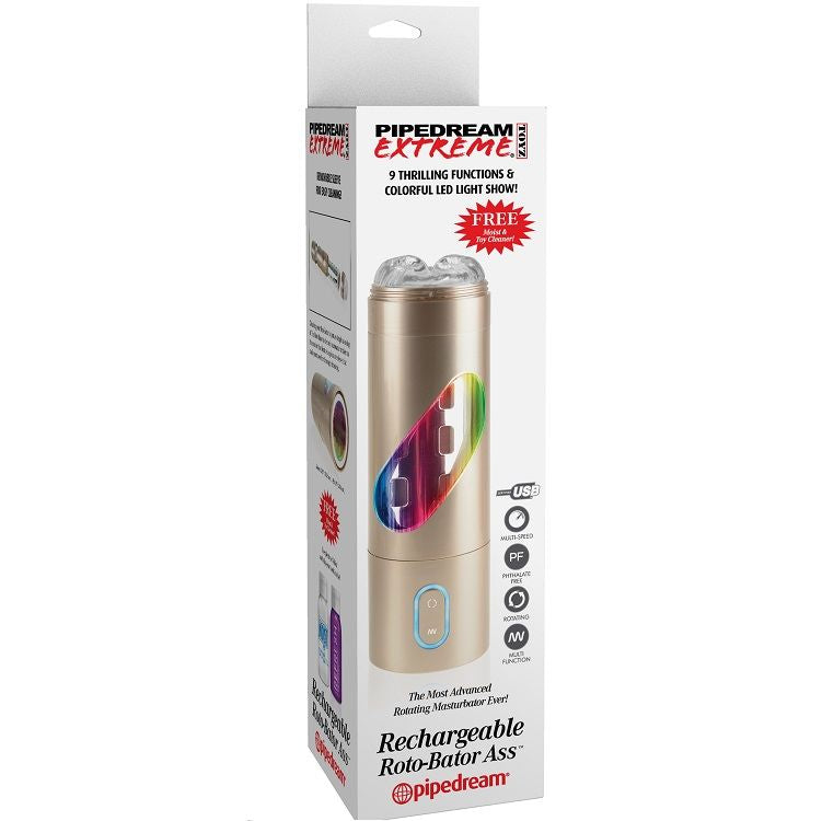EXTREME TOYZ - ROTO BATOR USB MALE MASTURBATOR ANO - NOCTURNA DESIRES