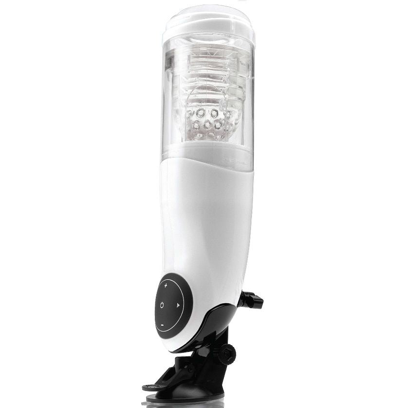 EXTREME TOYZ - PDX MEGA BATOR USB MALE MASTURBATOR VAGINA WHITE EXTREME TOYZ  NOCTURNA DESIRES