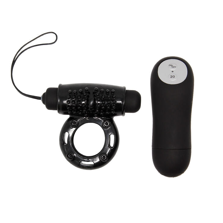 BAILE - RING REMOTE CONTROL BLACK 20V BAILE FOR HIM  NOCTURNA DESIRES
