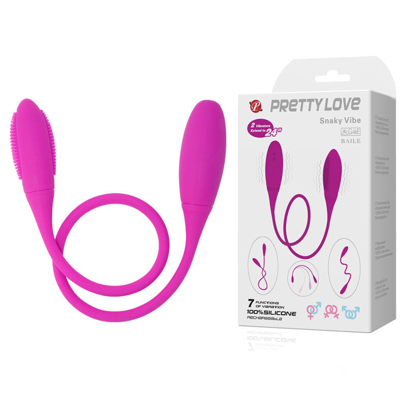 PRETTY LOVE - SNAKY DELUXE VIBRATOR 7 V PRETTY LOVE SMART  NOCTURNA DESIRES
