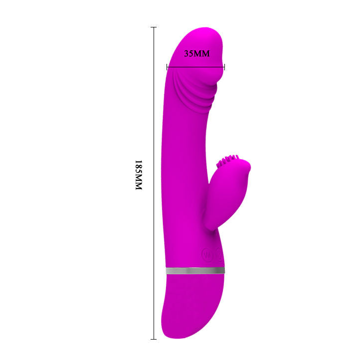 PRETTY LOVE - FLIRTATION VIBRATOR WITH RABBIT DAVID PRETTY LOVE FLIRTATION  NOCTURNA DESIRES