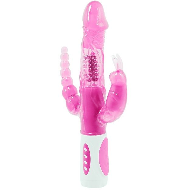 BAILE - PRETTY BUNNY TRIPLE VIBRATOR ROTATOR BAILE ROTATIONS  NOCTURNA DESIRES