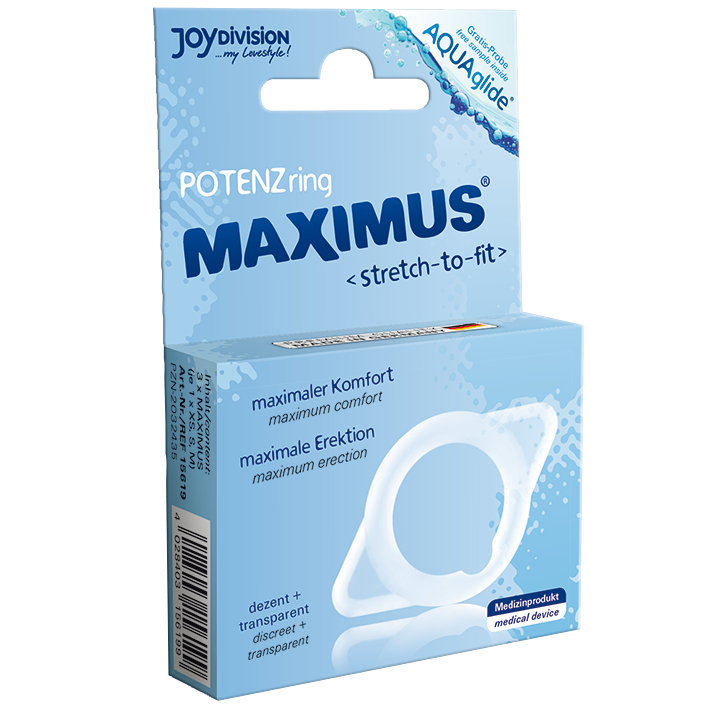 JOYDIVISION - MAXIMUS RING PACK XS + S + M SIZE - NOCTURNA DESIRES