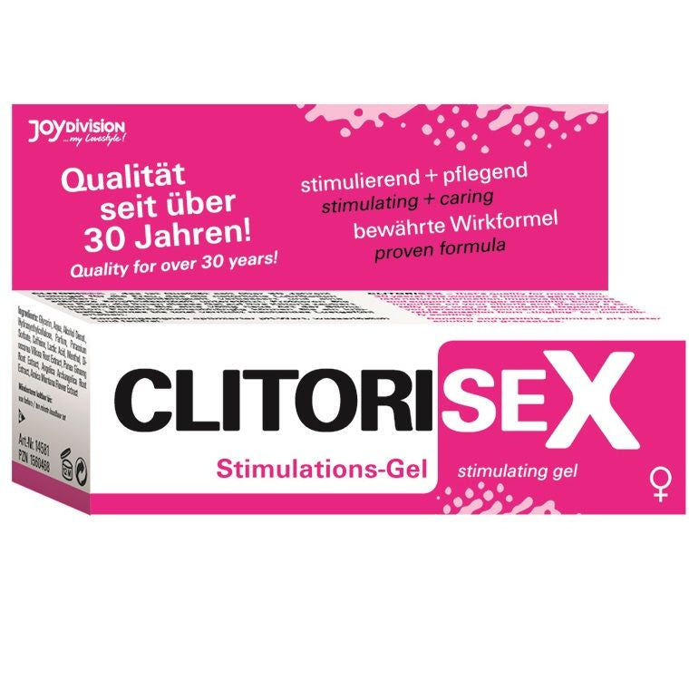JOYDIVION EROPHARM - CLITORISEX STIMULATING GEL 25 ML JOYDIVISION EROPHARM  NOCTURNA DESIRES