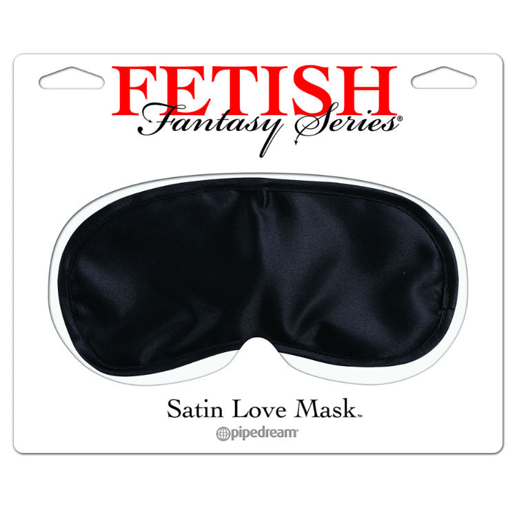 FETISH FANTASY SERIES - SATIN LOVE MASK BLACK FETISH FANTASY SERIES  NOCTURNA DESIRES