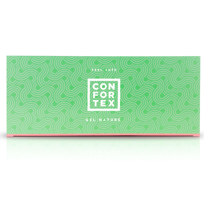 CONFORTEX - LUBRICANT SINGLE DOSE 6ML BOX/BAG 100 UNITS CONFORTEX  NOCTURNA DESIRES