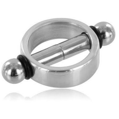 METAL HARD - MAGNETIC NIPPLE Clamps PAIR METAL HARD  NOCTURNA DESIRES