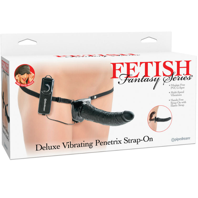 FETISH FANTASY SERIES - SERIES DELUXE VIBRATING PENETRIS STRAP-ON FETISH FANTASY SERIES  NOCTURNA DESIRES