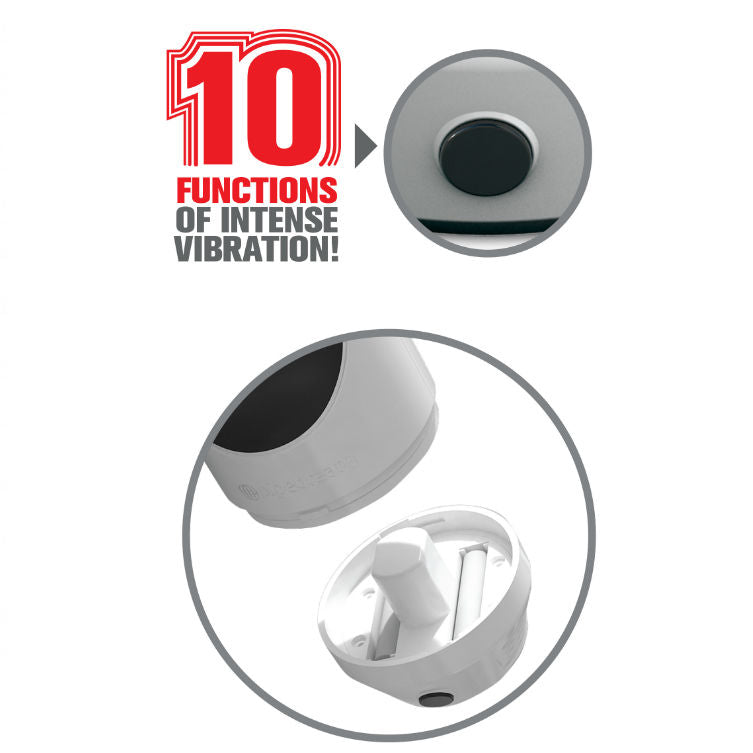 EXTREME TOYZ - PIPEDREAM MEGA GRIP VAGINA MASTURBATOR VIBRATOR EXTREME TOYZ  NOCTURNA DESIRES