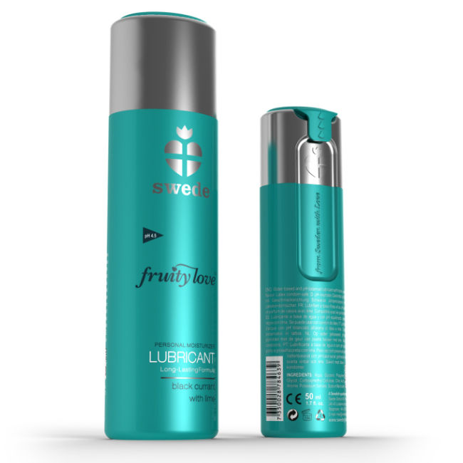 SWEDE - FRUITY LOVE LUBRICANT BLACK CURRANT LIME 100 ML SWEDE  NOCTURNA DESIRES