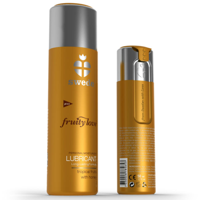 SWEDE - FRUITY LOVE LUBRICANT TROPICAL FRUIT HONEY 100 ML SWEDE  NOCTURNA DESIRES