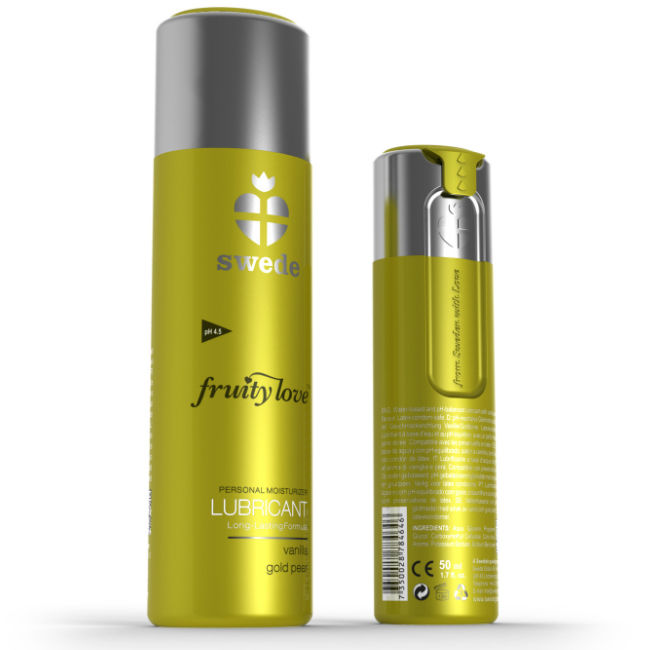 SWEDE - FRUITY LOVE LUBRICANT VANILLA GOLD PEAR 100 ML SWEDE  NOCTURNA DESIRES