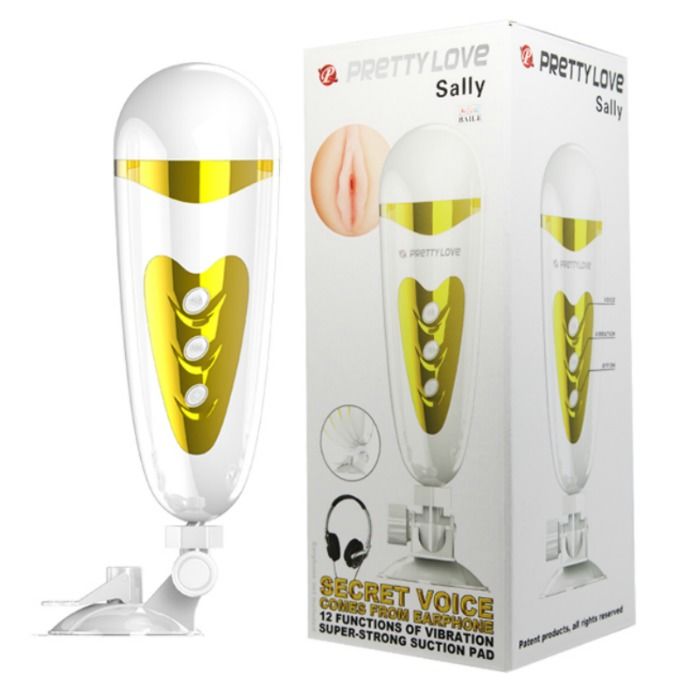PRETTY LOVE - MALE MASTURBATOR WITH VIBRATION AND SOUND SALLY PRETTY LOVE MALE  NOCTURNA DESIRES