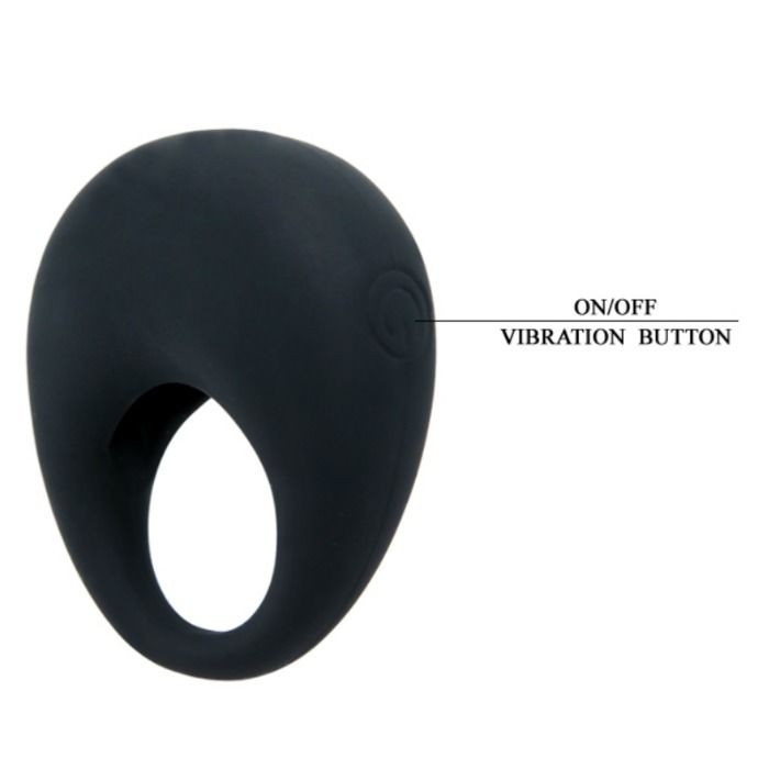 PRETTY LOVE - TRAP VIBRATOR RING BLACK PRETTY LOVE MALE  NOCTURNA DESIRES