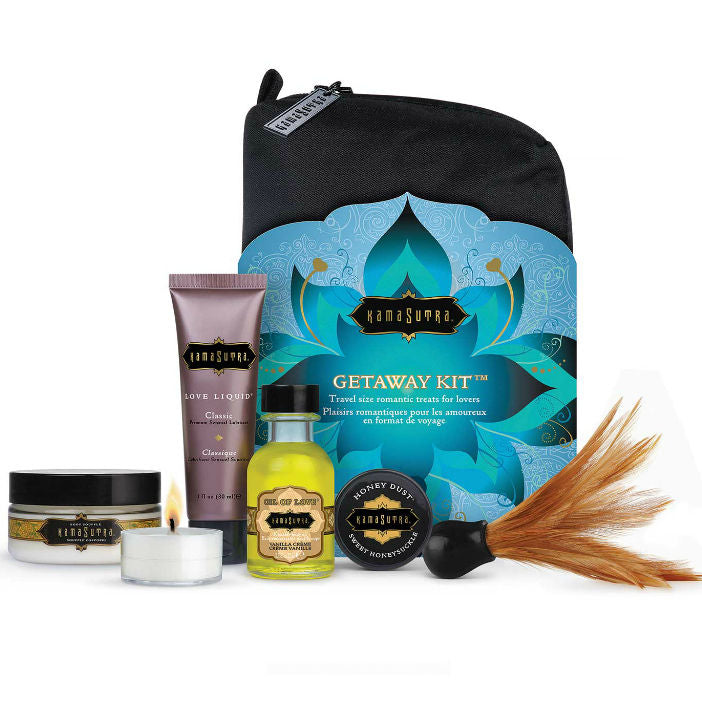 KAMASUTRA - ROMANTIC AND LUXURIOUS KIT IN TRAVEL SIZE KAMASUTRA COSMETICS  NOCTURNA DESIRES