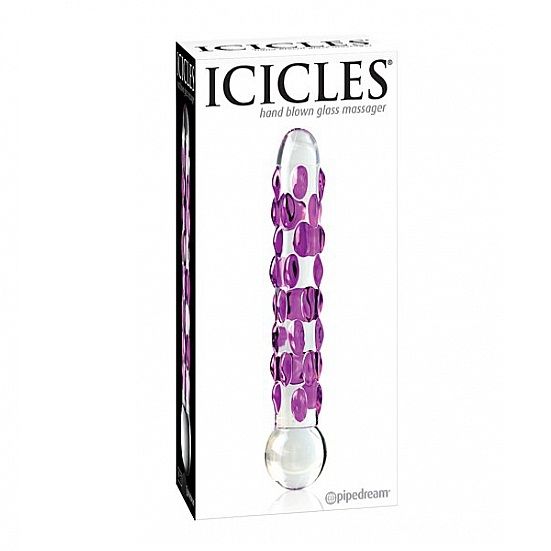 ICICLES - N. 07 GLASS MASSAGER ICICLES  NOCTURNA DESIRES
