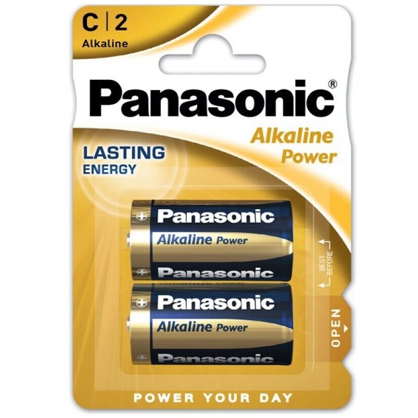 PANASONIC - BRONZE BATTERY C LR14 2 UNITS PANASONIC  NOCTURNA DESIRES