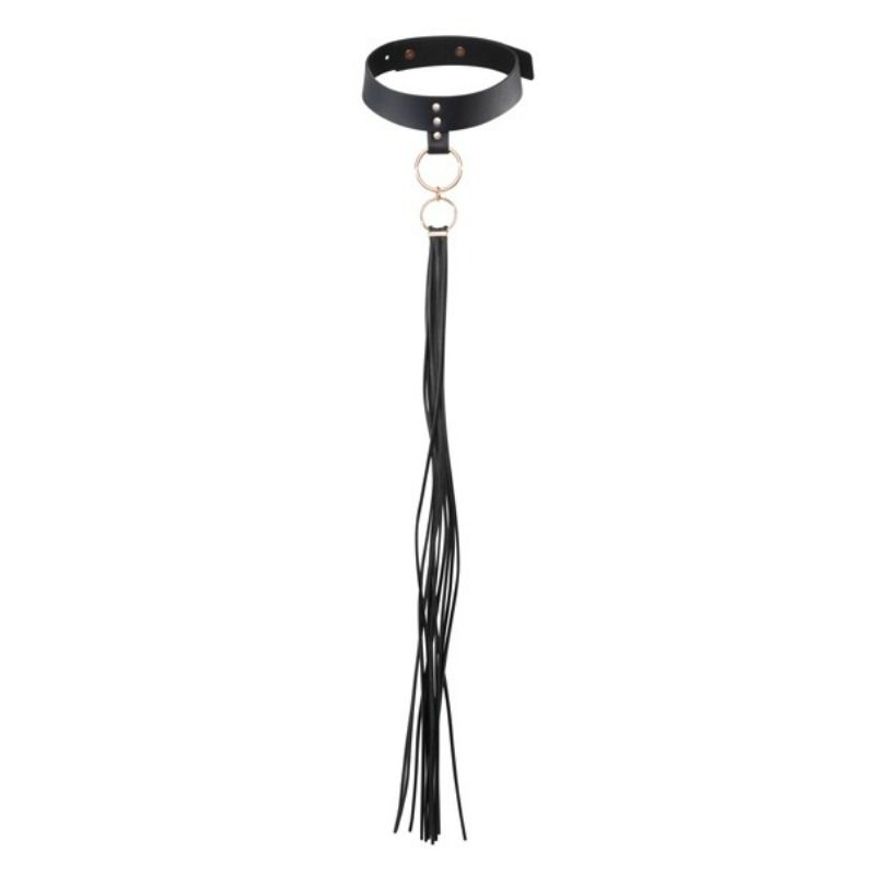 BIJOUX INDISCRETS MAZE - TASSEL CHOKER BLACK BIJOUX MAZE  NOCTURNA DESIRES