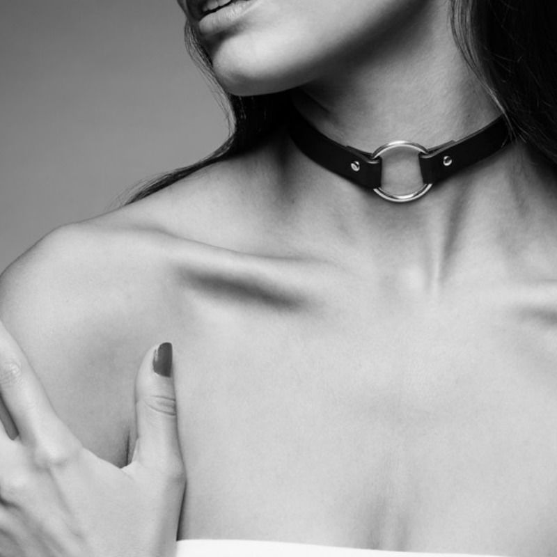 BIJOUX INDISCRETS MAZE - BLACK CHOKER NECKLACE BIJOUX MAZE  NOCTURNA DESIRES