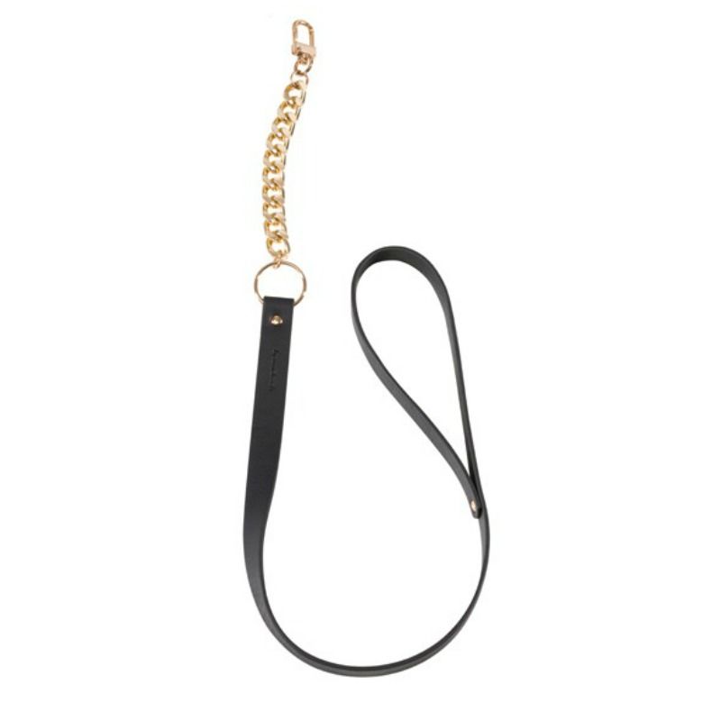 BIJOUX INDISCRETS MAZE - BLACK NECKLACE WITH STRAP BIJOUX MAZE  NOCTURNA DESIRES