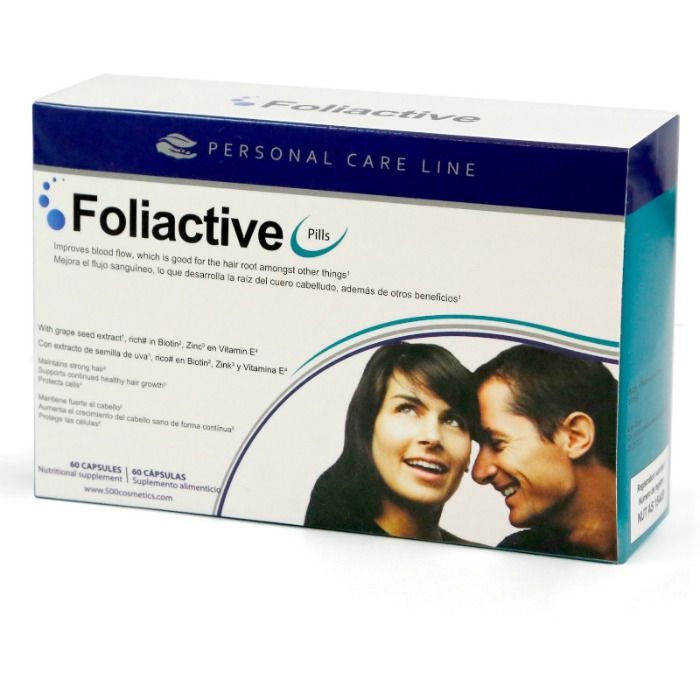 500 COSMETICS - FOLIACTIVE PILLS FOOD SUPPLEMENT HAIR LOSS 500COSMETICS  NOCTURNA DESIRES