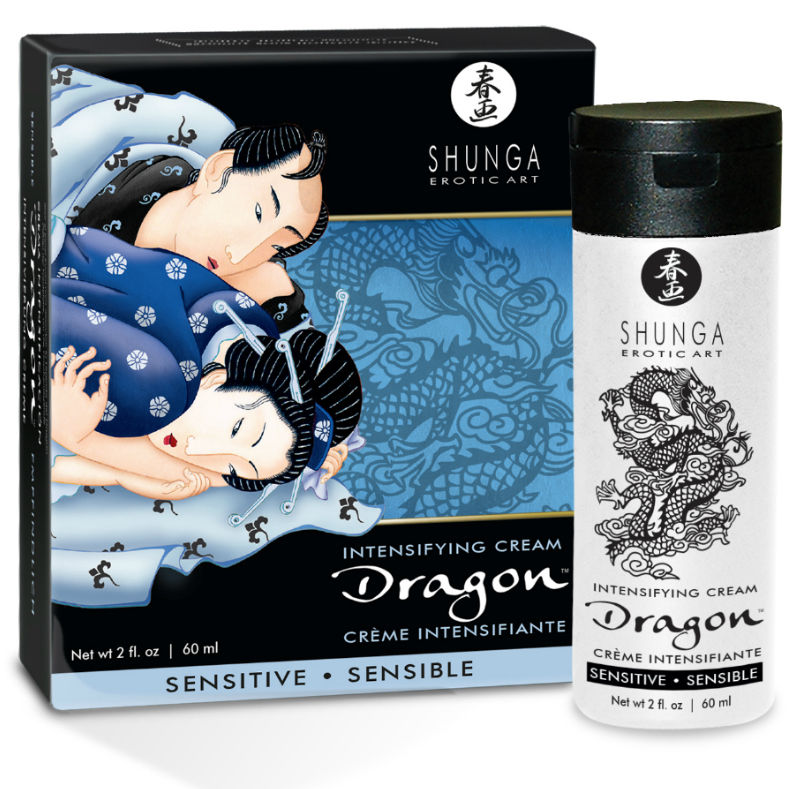 SHUNGA - DRAGON SENSITIVE CREAM FOR COUPLES SHUNGA APHRODISIACS  NOCTURNA DESIRES