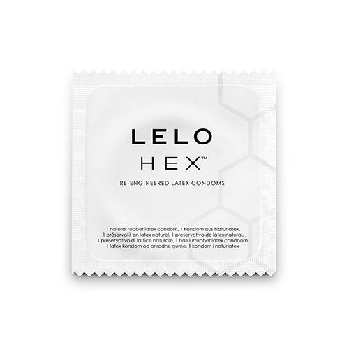 LELO - HEX CONDOM BOX 3 UNITS LELO  NOCTURNA DESIRES