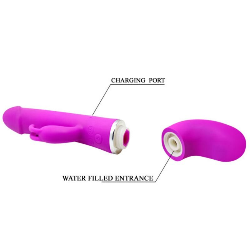 PRETTY LOVE - HENRY VIBRATOR WITH 12 VIBRATION MODES AND SQUIRT FUNCTION PRETTY LOVE SMART  NOCTURNA DESIRES