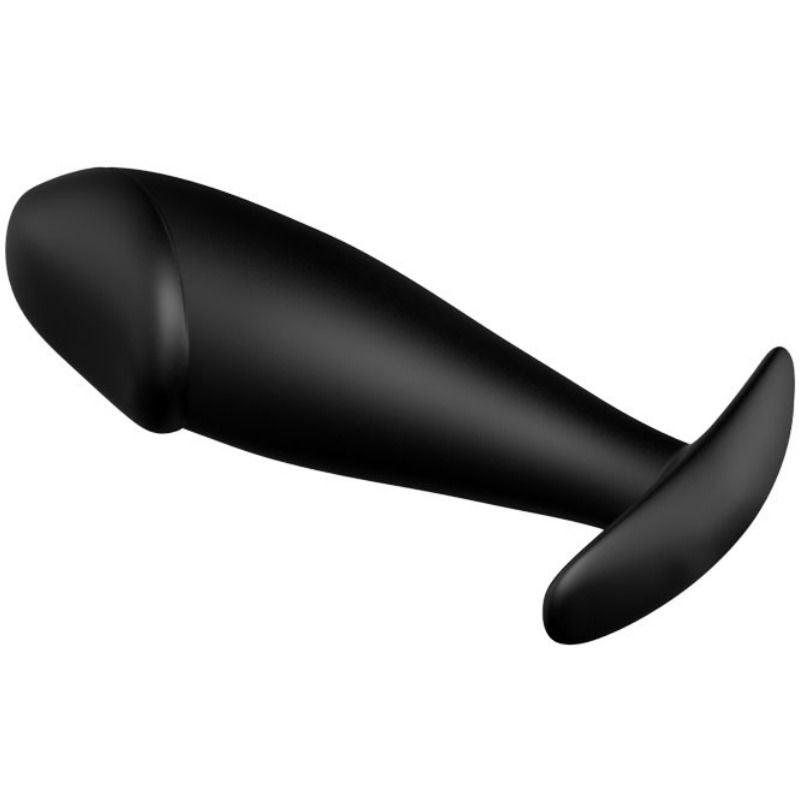 PRETTY LOVE - ANAL PLUG SILICONE PENIS FORM BLACK PRETTY LOVE BOTTOM  NOCTURNA DESIRES