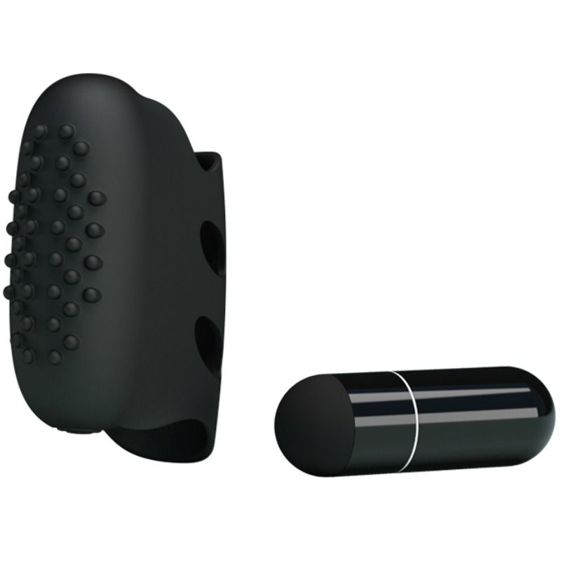 PRETTY LOVE - FLIRTATION STEWARD BLACK VIBRATION THIMBLE PRETTY LOVE FLIRTATION  NOCTURNA DESIRES