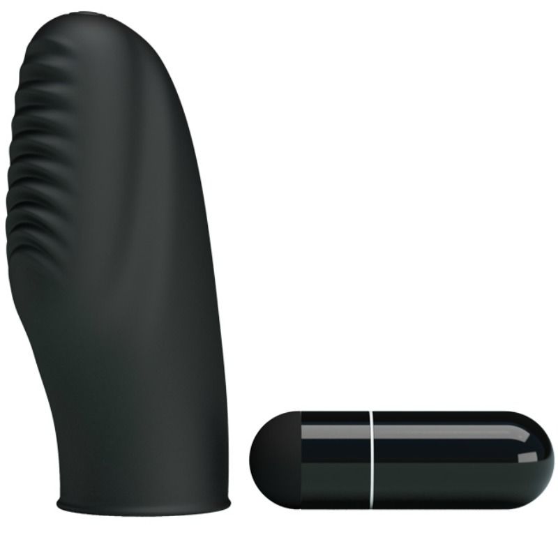 PRETTY LOVE - FLIRTATION STANFORD BLACK VIBRATION THIMBLE PRETTY LOVE FLIRTATION  NOCTURNA DESIRES