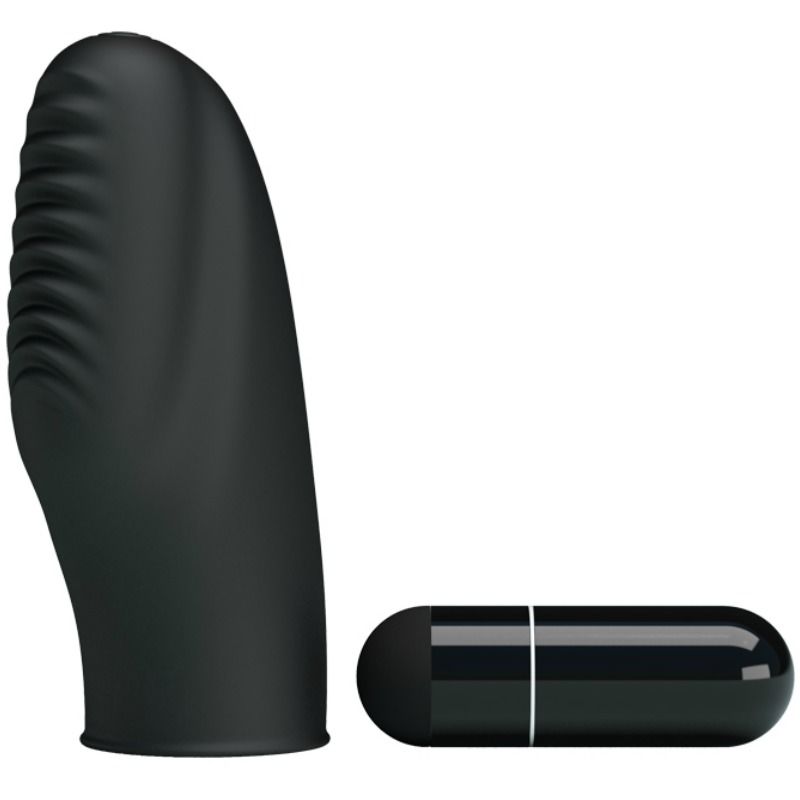 PRETTY LOVE - FLIRTATION STANFORD BLACK VIBRATION THIMBLE PRETTY LOVE FLIRTATION  NOCTURNA DESIRES