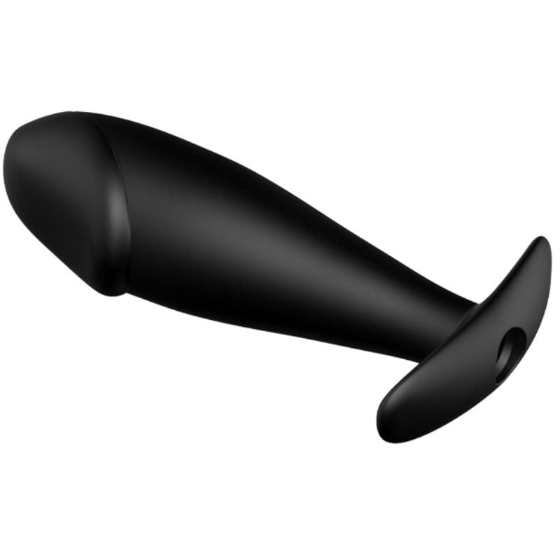PRETTY LOVE - SILICONE ANAL PLUG PENIS FORM AND 12 VIBRATION MODES BLACK PRETTY LOVE BOTTOM  NOCTURNA DESIRES