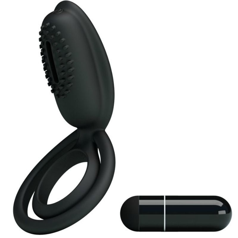 PRETTY LOVE - ESTHER VIBRATING RING WITH STIMULATOR PRETTY LOVE MALE  NOCTURNA DESIRES