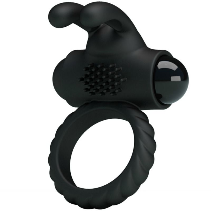 PRETTY LOVE - EUDORA VIBRATING RING WITH STIMULATOR PRETTY LOVE MALE  NOCTURNA DESIRES