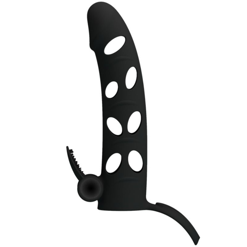 PRETTY LOVE - SILICONE COVER WITH VIBRATION 15.2 CM PRETTY LOVE MALE  NOCTURNA DESIRES