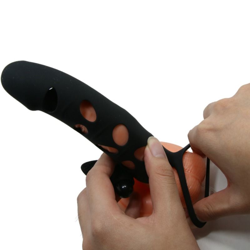 PRETTY LOVE - SILICONE COVER WITH VIBRATION 15.2 CM PRETTY LOVE MALE  NOCTURNA DESIRES