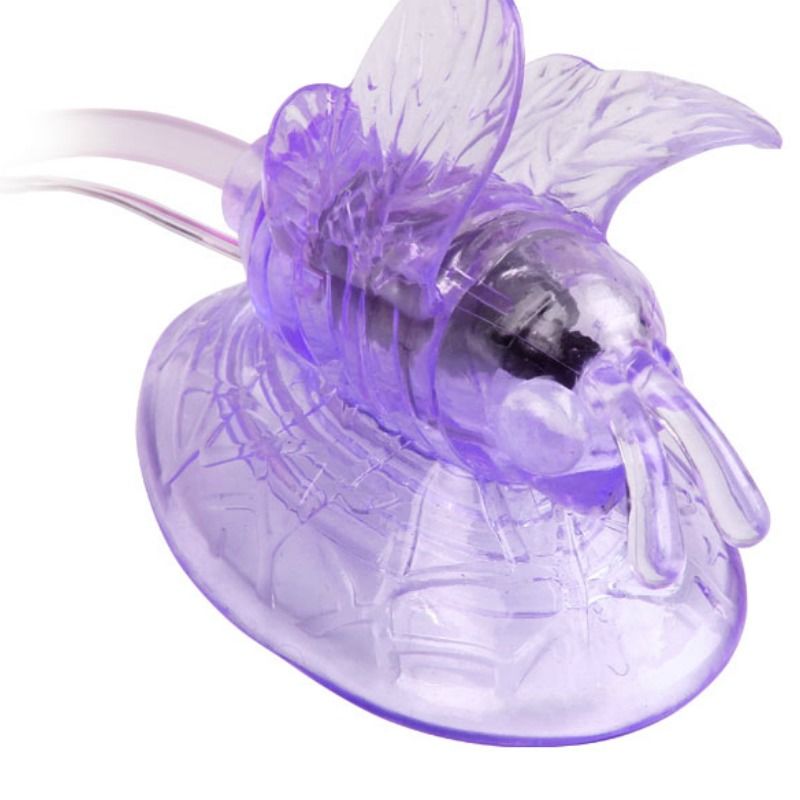 BAILE - LILAC CLITORIS STIMULATION VIBRATING BUTTERFLY BAILE STIMULATING  NOCTURNA DESIRES