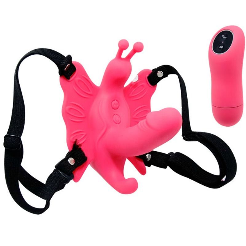 BAILE - ULTRA PASSIONATE REMOTE CONTROL BUTTERFLY HARNESS BAILE STIMULATING  NOCTURNA DESIRES