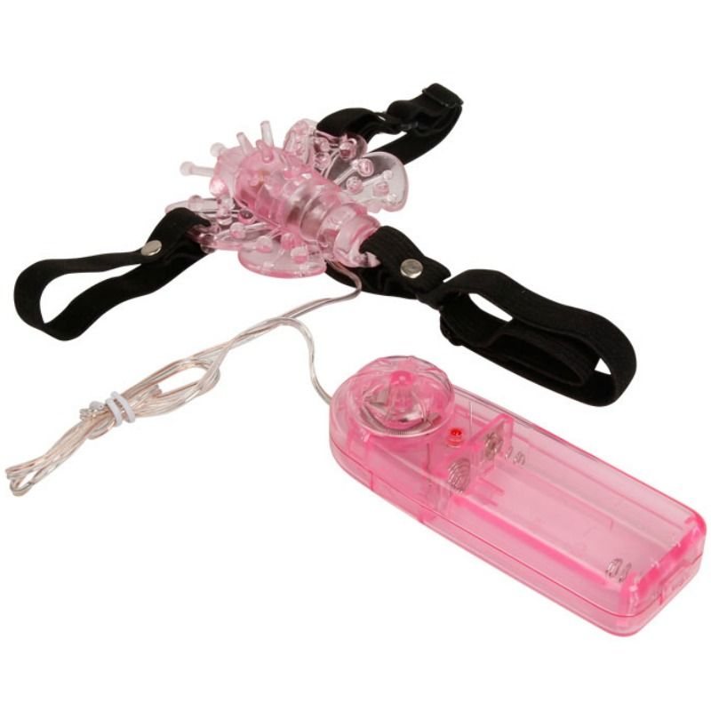 BAILE - HARNESS WITH MULTIVESPEED VIBRATING BUTTERFLY BAILE STIMULATING  NOCTURNA DESIRES