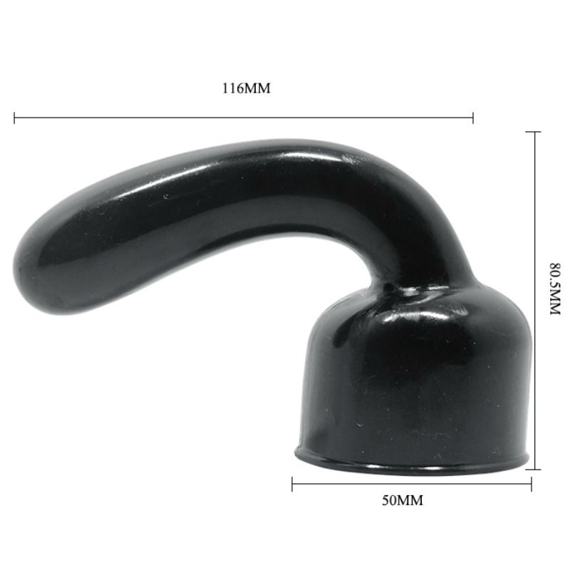BAILE - POWER HEAD INTERCHANGEABLE HEAD FOR MASSAGERG SPOT PLEASER BAILE POWER HEAD  NOCTURNA DESIRES