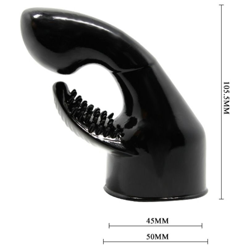BAILE - POWER HEAD INTERCAMBIABLE HEAD FOR MASSAGERGY POINT STIMULATION AND CLITORIS BAILE POWER HEAD  NOCTURNA DESIRES