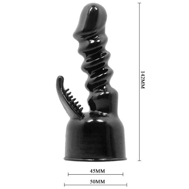 BAILE - POWER HEAD INTERCHANGEABLE HEAD FOR INTERNAL AND CLITORIS STIMULATION BAILE POWER HEAD  NOCTURNA DESIRES
