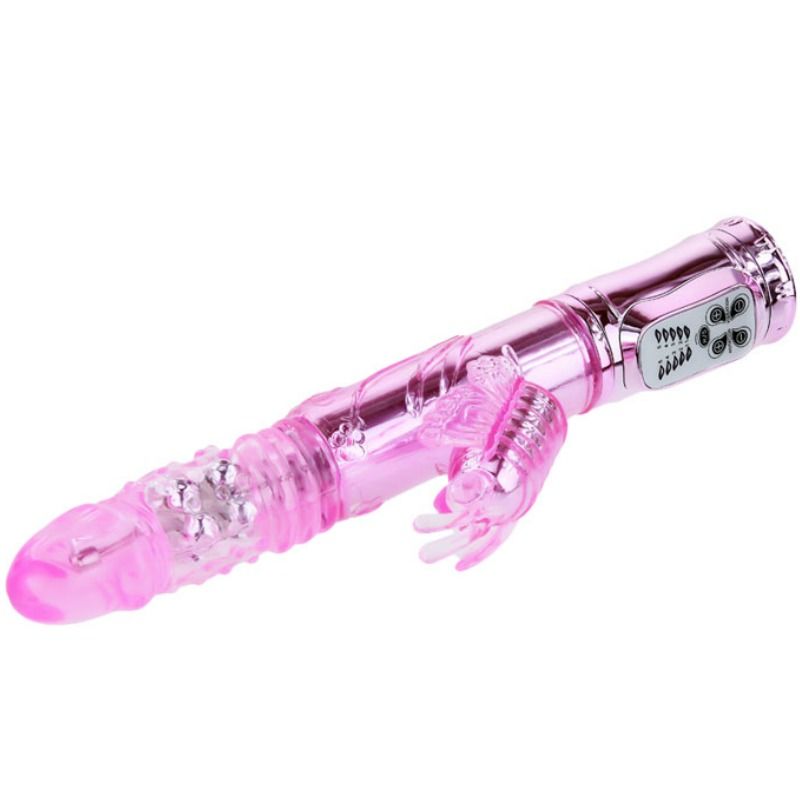 BAILE - RECHARGEABLE VIBRATOR WITH ROTATION AND THROBBING BUTTERF STIMULATOR BAILE ROTATIONS  NOCTURNA DESIRES