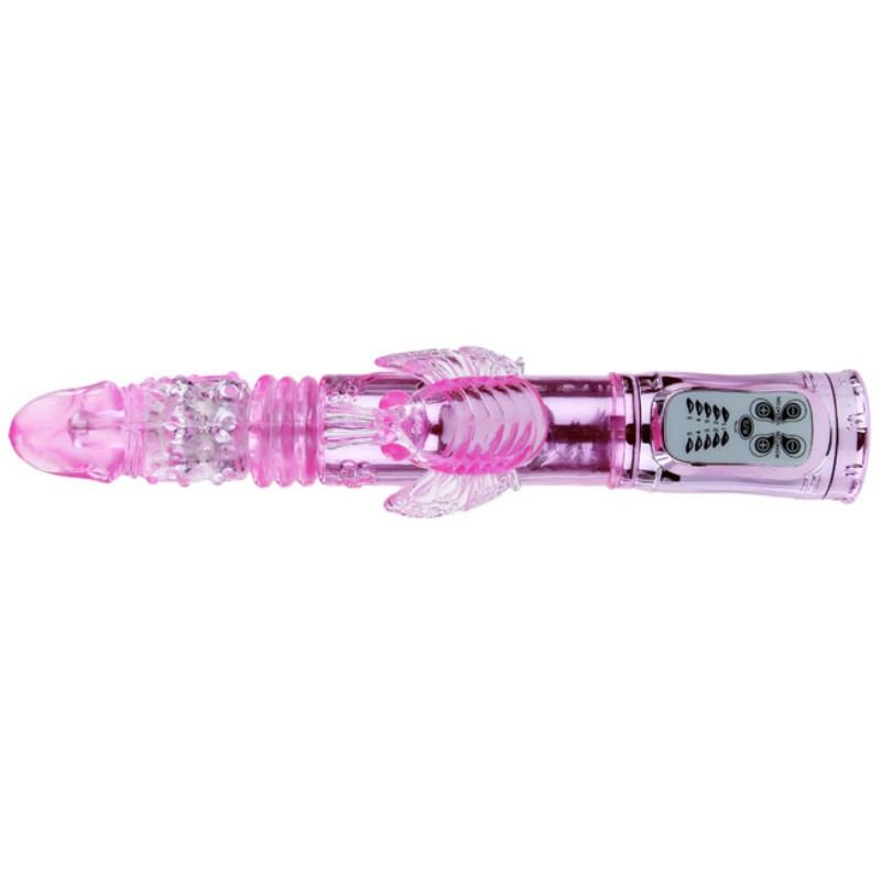 BAILE - RECHARGEABLE VIBRATOR WITH ROTATION AND THROBBING BUTTERF STIMULATOR BAILE ROTATIONS  NOCTURNA DESIRES