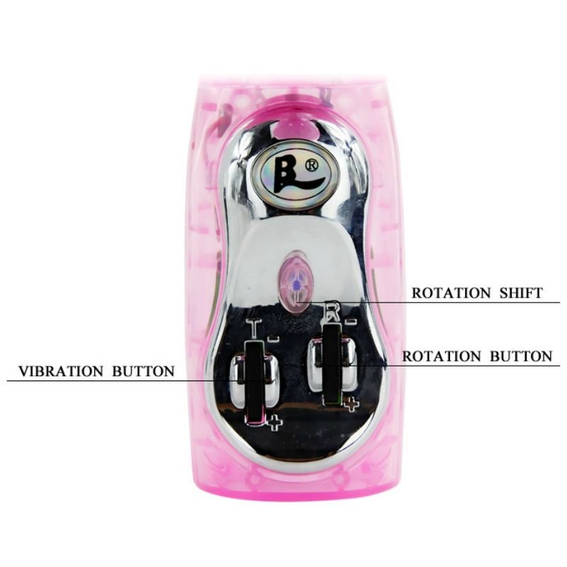 BAILE - VIBRATOR WITH ROTATION AND RABBIT MULTIVE SPEED AND MULTIROTATION BAILE ROTATIONS  NOCTURNA DESIRES